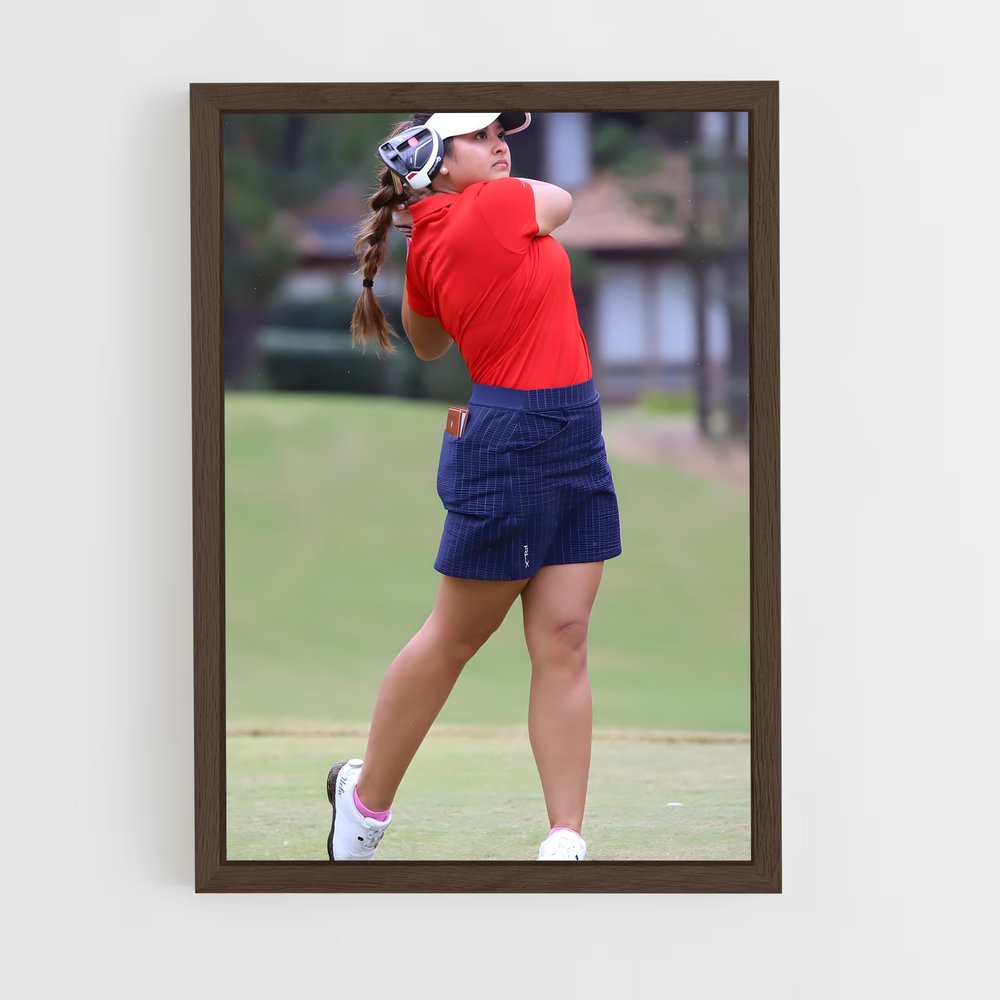 Poster Lilia swing – affiche Golf (vue 5)